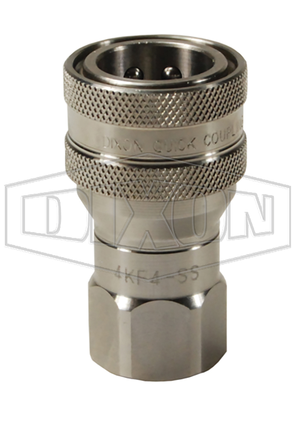 DQC K-Series ISO-A Interchange Female Coupler